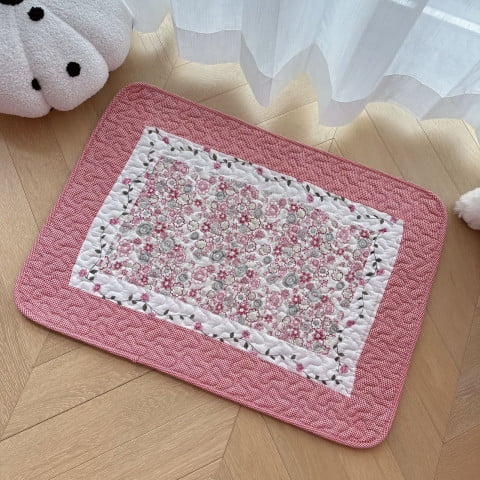 Thảm lót nằm cho thú cưng, êm ái , thấm hút, dễ dàng giặt với máy kt 50x70cm